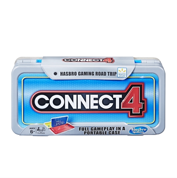 : Sealed Hasbro Road Trip Connect 4 Board Game Full Gameplay in Portable Case - Picture 6 of 6